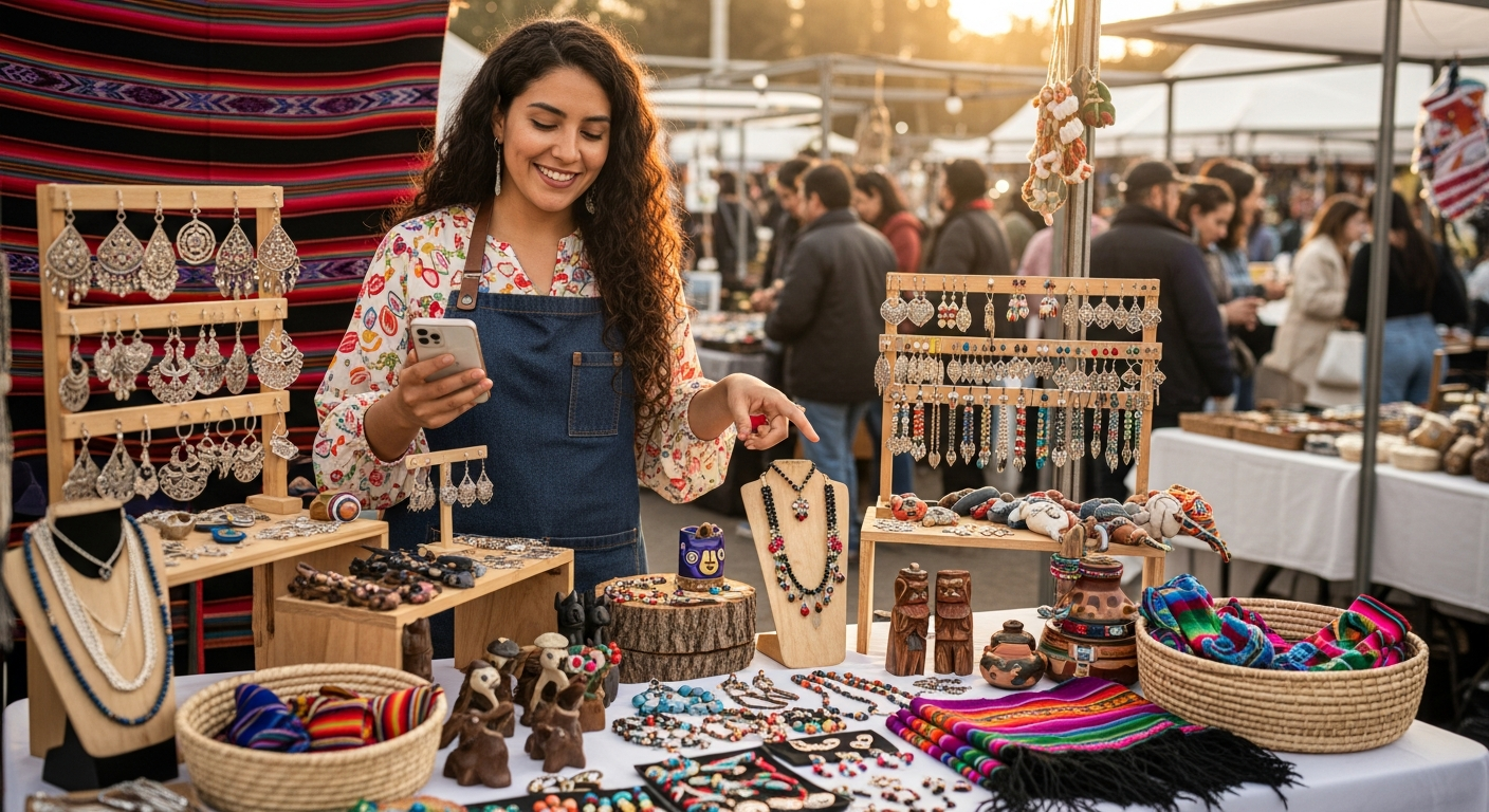 Vendés en feria en Chile: cómo llevar el control de ventas sin cuaderno ni calculadora